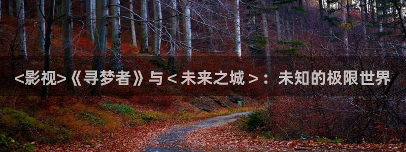 神马影院达达兔91麻豆：<影视>《寻梦者》与＜未来之城＞：未知的极限世界