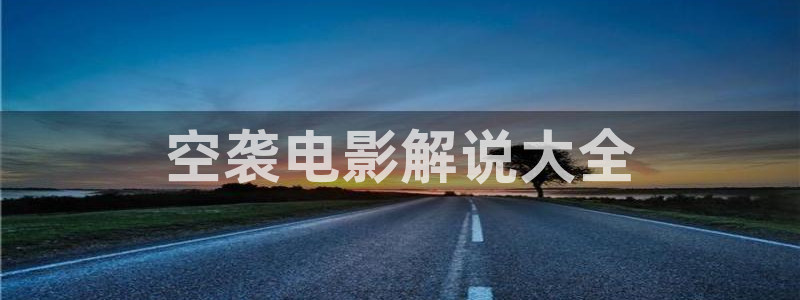 神马在线观看我不卡：空袭电影解说大全