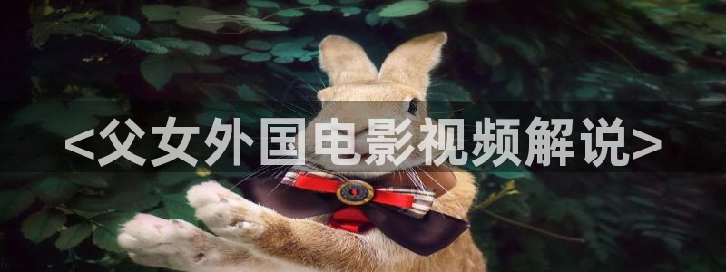 神马影院神马我不卡：<父女外国电影视频解说>