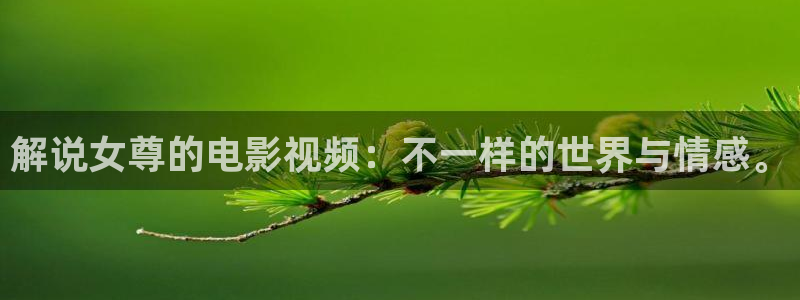 原来神马影院免费观看电视剧高清成：解说女尊的电影视频：不一样的世界与情感。