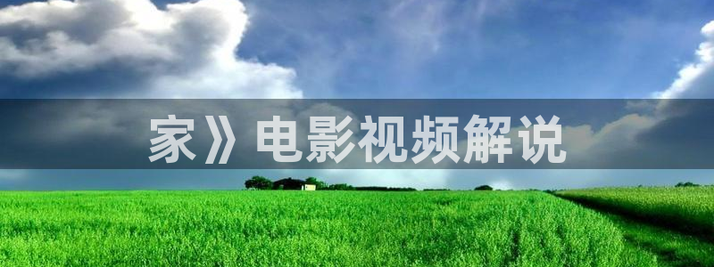 神马电影看影院：家》电影视频解说