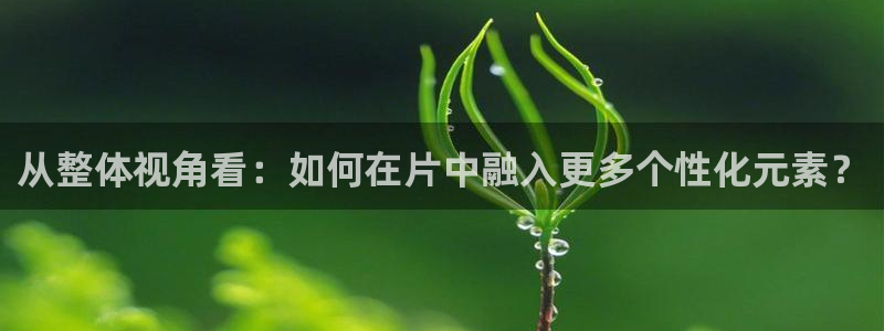 牛神马影院：从整体视角看：如何在片中融入更多个性化元素？