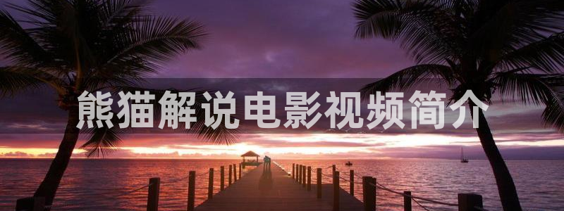神马新影院：熊猫解说电影视频简介