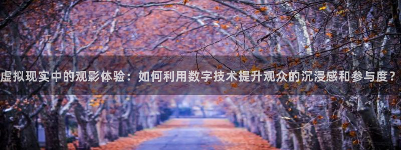 神马影院电影dy888午夜理论不卡：虚拟现实中的观影体验：如何利用数字技术提升观众的沉浸感和参与度？